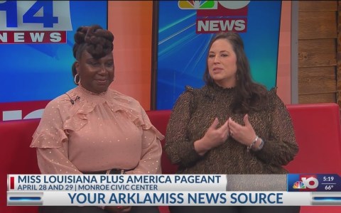NBC 10 News Today; Miss Louisiana Plus America NBC 10 News Today; Miss Louisiana Plus America