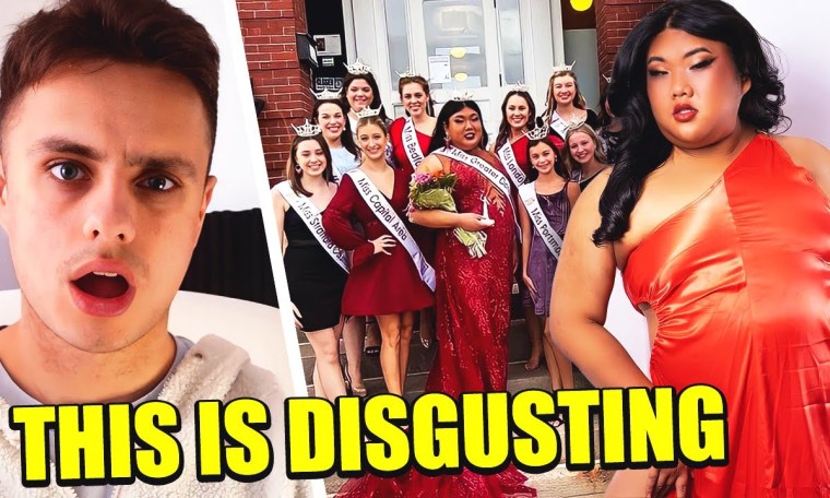 An Overweight Dude Won A Woman's Beauty Pageant An Overweight Dude Won A Woman's Beauty Pageant