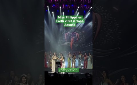 Yana Aduana Crowned Miss Philippines Earth 2023 Yana Aduana Crowned Miss Philippines Earth 2023