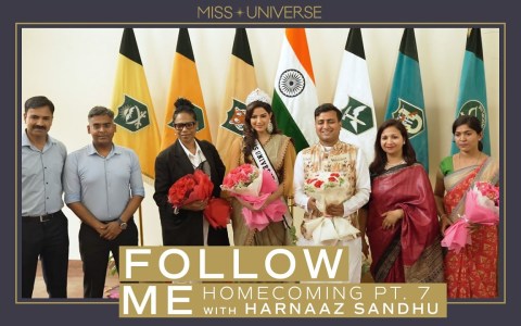 FOLLOW ME: Harnaaz Sandhu Homecoming Part 7! | Miss Universe FOLLOW ME: Harnaaz Sandhu Homecoming Part 7! | Miss Universe