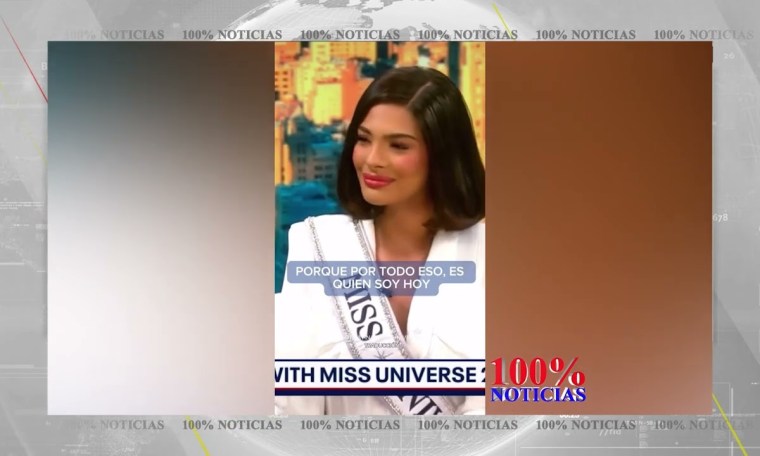 Miss Universo Sheynnis Palacios está feliz porque su madre está embarazada Miss Universo Sheynnis Palacios está feliz porque su madre está embarazada