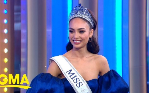 R’Bonney Gabriel talks historic win in Miss Universe 2023 | GMA R’Bonney Gabriel talks historic win in Miss Universe 2023 | GMA