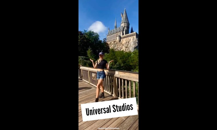 Miss America transformed into Universal Studios Miss America transformed into Universal Studios