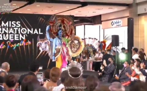 Namitha Marimuthu an Indian transgender represented India at Miss International Queen 2022- Thailand Namitha Marimuthu an Indian transgender represented India at Miss International Queen 2022- Thailand