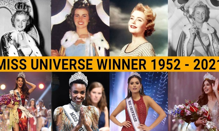Miss Universe Crowning List (1952-2021) | 70 Year Miss Universe pageant Miss Universe Crowning List (1952-2021) | 70 Year Miss Universe pageant