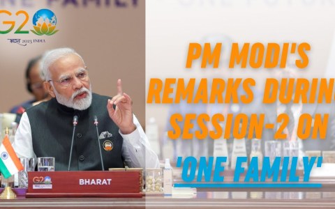 G20 Summit Delhi Live: PM Modi’s remarks during Session-2 on ‘One Family’ at Bharat Mandapam G20 Summit Delhi Live: PM Modi’s remarks during Session-2 on ‘One Family’ at Bharat Mandapam