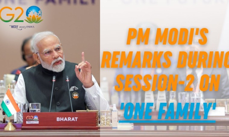 G20 Summit Delhi Live: PM Modi’s remarks during Session-2 on ‘One Family’ at Bharat Mandapam G20 Summit Delhi Live: PM Modi’s remarks during Session-2 on ‘One Family’ at Bharat Mandapam
