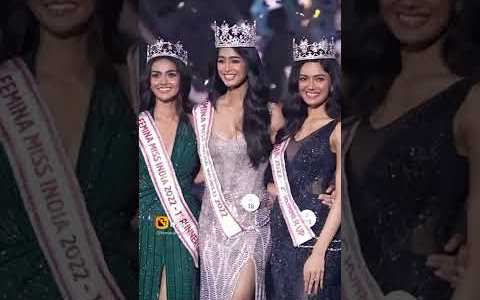 Present Winner of Femina Miss India 2022 || 1st Runner up Rubal Shekhawat,2nd Runner Shinata Chauhan Present Winner of Femina Miss India 2022 || 1st Runner up Rubal Shekhawat,2nd Runner Shinata Chauhan