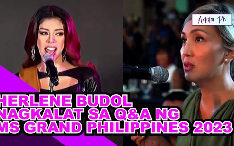 HERLENE “HIPON GIRL” BUDOL NAGKALAT SA Q&A NG MISS GRAND PHILIPPINES 2023 HERLENE “HIPON GIRL” BUDOL NAGKALAT SA Q&A NG MISS GRAND PHILIPPINES 2023