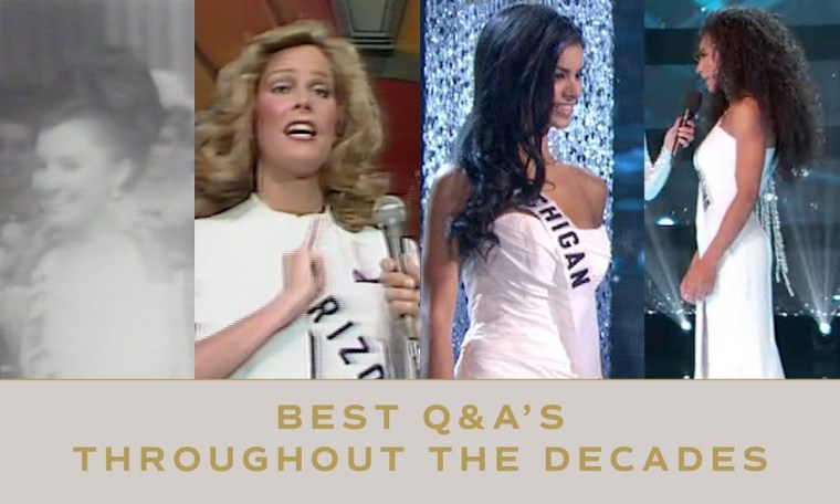 The BEST Q&A’s Through the Decades | Miss USA The BEST Q&A’s Through the Decades | Miss USA