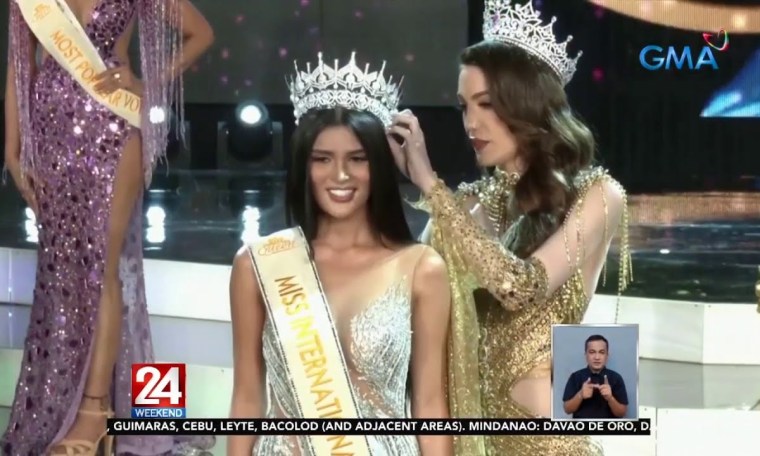 Pinay na si Fuschia Anne Ravena, kinoronahang 2022 Miss International Queen | 24 Oras Weekend Pinay na si Fuschia Anne Ravena, kinoronahang 2022 Miss International Queen | 24 Oras Weekend
