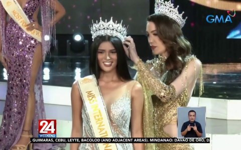 Pinay na si Fuschia Anne Ravena, kinoronahang 2022 Miss International Queen | 24 Oras Weekend Pinay na si Fuschia Anne Ravena, kinoronahang 2022 Miss International Queen | 24 Oras Weekend