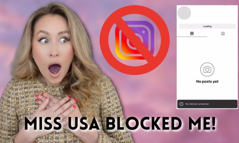 MISS USA Blocked me on Instagram! MISS USA Blocked me on Instagram!