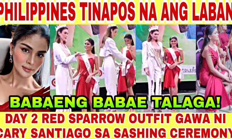 PHILIPPINES TINAPOS NA ANG LABAN! SASH CEREMONY MISS INTERNATIONAL QUEEN 2022 BEAUTY PAGEANT PHILIPPINES TINAPOS NA ANG LABAN! SASH CEREMONY MISS INTERNATIONAL QUEEN 2022 BEAUTY PAGEANT