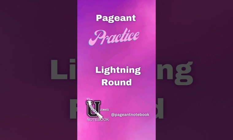 Pageant Interviews Lightning Round Question – 4 #pageantinterview #pageantquestions Pageant Interviews Lightning Round Question – 4 #pageantinterview #pageantquestions
