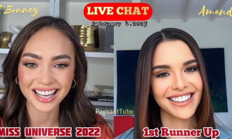 Catching Up with R’Bonney Gabriel:Miss Universe 2022 & Amanda Dudamel :1st Runner Up -Feb 4,2023 Catching Up with R’Bonney Gabriel:Miss Universe 2022 & Amanda Dudamel :1st Runner Up -Feb 4,2023