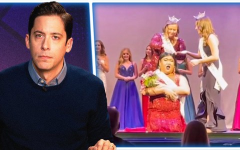 WHAT? Husky DUDE Wins Female Beauty Pageant And Scholarship For Girls WHAT? Husky DUDE Wins Female Beauty Pageant And Scholarship For Girls