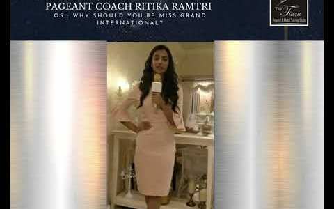 MEENAKSHI CHAUDHARY MISS GRAND INTERNATIONAL 1ST RUNNER UP TRAINING WITH PAGEANT COACH RITIKA RAMTRI MEENAKSHI CHAUDHARY MISS GRAND INTERNATIONAL 1ST RUNNER UP TRAINING WITH PAGEANT COACH RITIKA RAMTRI