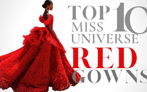 WOW! Miss Universe Best Red Gowns! Top 10 WOW! Miss Universe Best Red Gowns! Top 10
