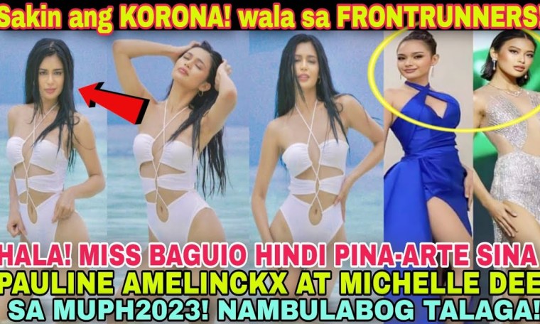 Krishnah Gravidez Muling Pinakain ng Alikabok sina Pauline Amelinckx at Michelle Dee sa MUPH2023 Krishnah Gravidez Muling Pinakain ng Alikabok sina Pauline Amelinckx at Michelle Dee sa MUPH2023