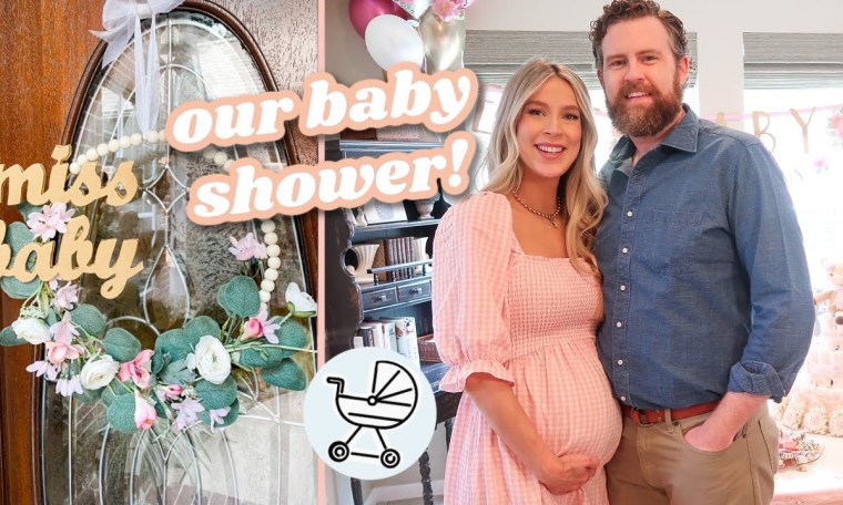 OUR BABY SHOWER (ready for miss baby!) | leighannvlogs OUR BABY SHOWER (ready for miss baby!) | leighannvlogs