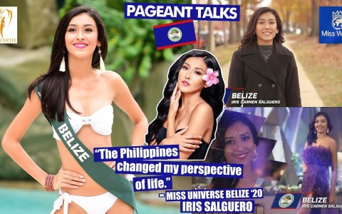 Pageant Talks w/ Iris Salguero, Miss Universe Belize 2020 – A Miss Earth and Miss World Alumna. Pageant Talks w/ Iris Salguero, Miss Universe Belize 2020 – A Miss Earth and Miss World Alumna.