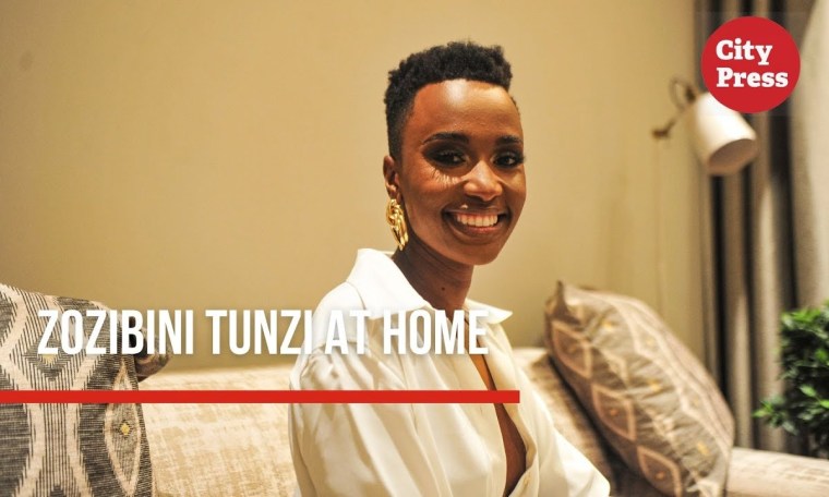 At home with Zozibini Tunzi At home with Zozibini Tunzi