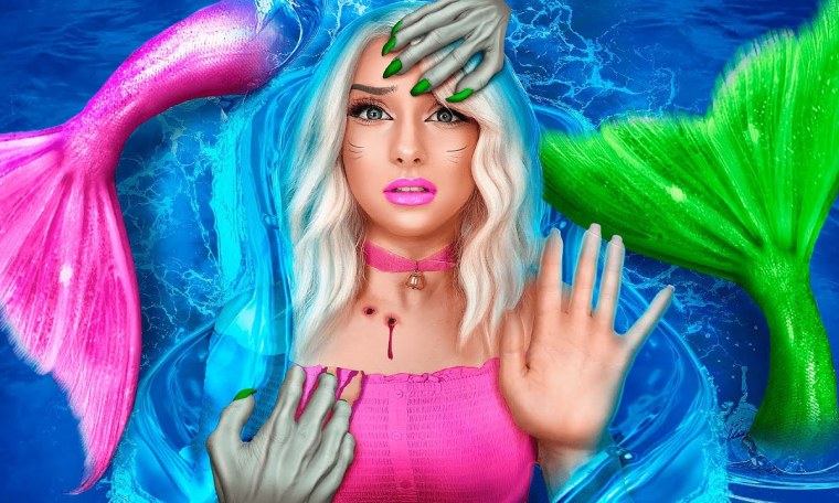 Barbie vs Mermaid vs Vampire! How to Become a Mermaid! Barbie vs Mermaid vs Vampire! How to Become a Mermaid!