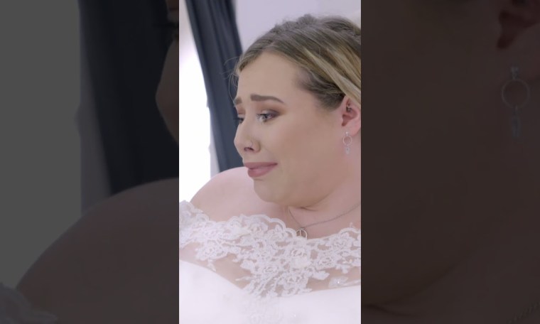 Bride Didn’t Believe She Could Be Beautiful In A Normal Wedding Dress #curvybridesboutique #shorts Bride Didn’t Believe She Could Be Beautiful In A Normal Wedding Dress #curvybridesboutique #shorts