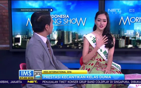 Talk Show – Felicia Hwang, 2nd Runner Up Miss International 2016 Talk Show – Felicia Hwang, 2nd Runner Up Miss International 2016