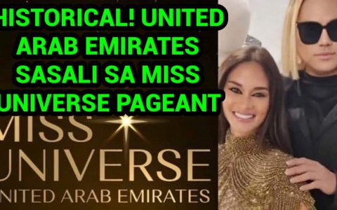 HISTORICAL! UNITED ARAB EMIRATES SASALI SA MISS UNIVERSE PAGEANT! HISTORICAL! UNITED ARAB EMIRATES SASALI SA MISS UNIVERSE PAGEANT!