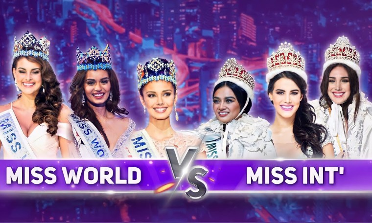 MISS WORLD v/s. MISS INTERNATIONAL MISS WORLD v/s. MISS INTERNATIONAL
