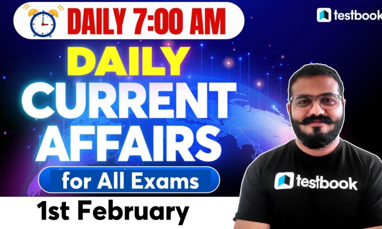 Current Affairs Today | 1 February Current Affairs for Bank Exams | Pushpak Sir Current Affairs Today | 1 February Current Affairs for Bank Exams | Pushpak Sir