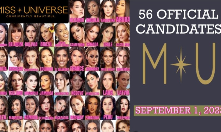SEPTEMBER UPDATES: 56 OFFICIAL Candidates for MISS UNIVERSE 2023 SEPTEMBER UPDATES: 56 OFFICIAL Candidates for MISS UNIVERSE 2023