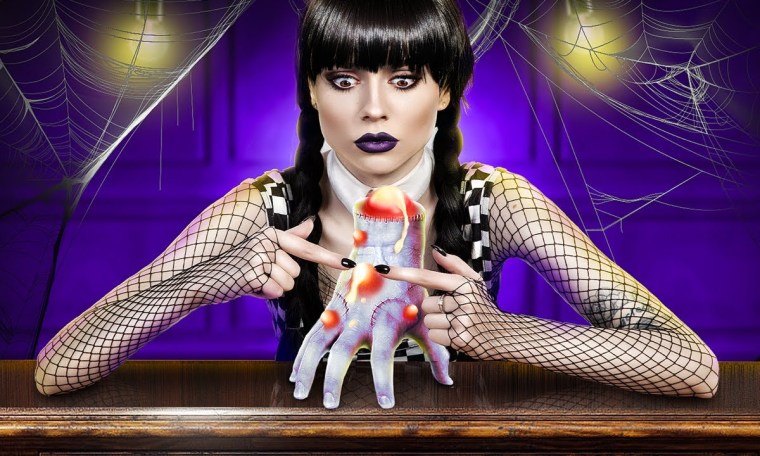 From Nerd to Wednesday Addams! From Nerd to Wednesday Addams!