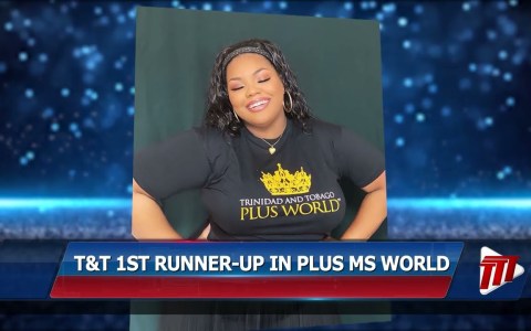 T&T 1st Runner Up In Miss Plus World Pageant T&T 1st Runner Up In Miss Plus World Pageant