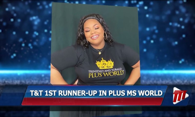 T&T 1st Runner Up In Miss Plus World Pageant T&T 1st Runner Up In Miss Plus World Pageant