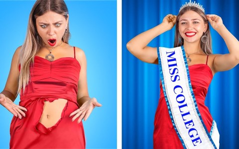 Good Student vs Bad Student! Beauty Pageant at College! Good Student vs Bad Student! Beauty Pageant at College!