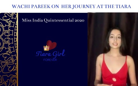 Tiara Girl Wachi Pareek Miss India Quintessential 2020 on her Pageant Training at The Tiara Tiara Girl Wachi Pareek Miss India Quintessential 2020 on her Pageant Training at The Tiara
