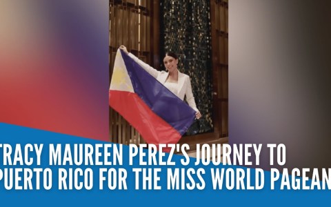 Tracy Maureen Perez's journey to Puerto Rico for the Miss World pageant Tracy Maureen Perez's journey to Puerto Rico for the Miss World pageant