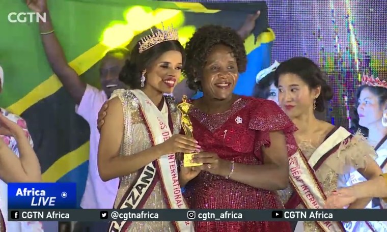 Tanzania hosts a beauty pageant for the hearing impaired in the world Tanzania hosts a beauty pageant for the hearing impaired in the world