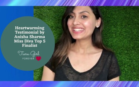 Tiara Girl Anisha Sharma Miss Diva Top 5 Finalist on her Pageant Training Journey at The Tiara Tiara Girl Anisha Sharma Miss Diva Top 5 Finalist on her Pageant Training Journey at The Tiara