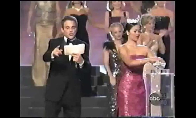 Miss America 2002- Crowning: Katie Harman, Miss Oregon Miss America 2002- Crowning: Katie Harman, Miss Oregon