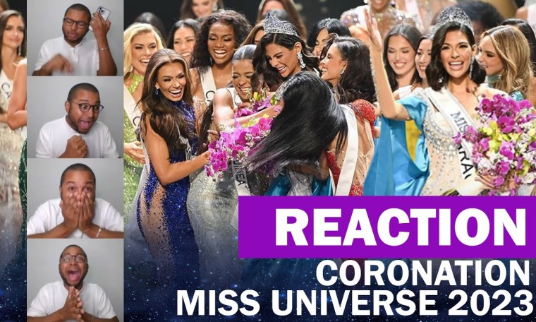 REACTION CORONATION MISS UNIVERSE 2023 SHEYNNIS PALACIOS REACTION CORONATION MISS UNIVERSE 2023 SHEYNNIS PALACIOS