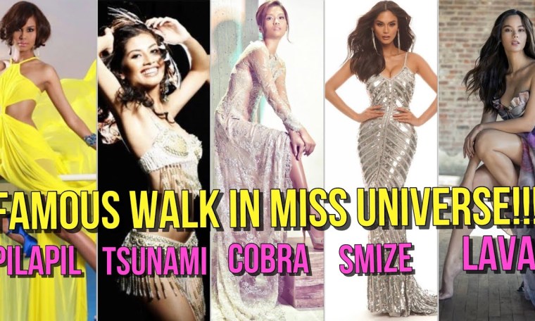 Famous Walk in Miss Universe Popularized by Philippines Famous Walk in Miss Universe Popularized by Philippines