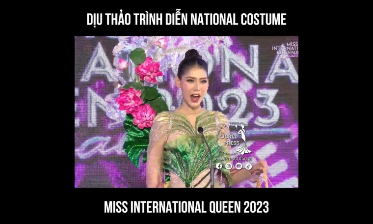Dịu Thảo trình diễn National Costume Miss International Queen 2023 Hoa Hậu Chuyển Giới Quốc Tế 2023 Dịu Thảo trình diễn National Costume Miss International Queen 2023 Hoa Hậu Chuyển Giới Quốc Tế 2023