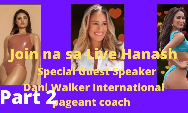 Special guest speaker Dani Walker International Pageant Coach / Rabiya Mateo / Samantha Bernardo Special guest speaker Dani Walker International Pageant Coach / Rabiya Mateo / Samantha Bernardo