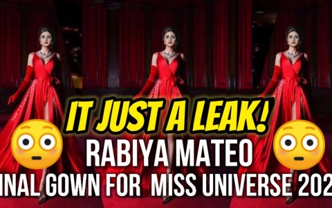 MISS UNIVERSE PHILIPPINES RABIYA MATEO FINAL GOWN INILABAS NA FOR MISS UNIVERSE 2020! IT'S LEAK! MISS UNIVERSE PHILIPPINES RABIYA MATEO FINAL GOWN INILABAS NA FOR MISS UNIVERSE 2020! IT'S LEAK!