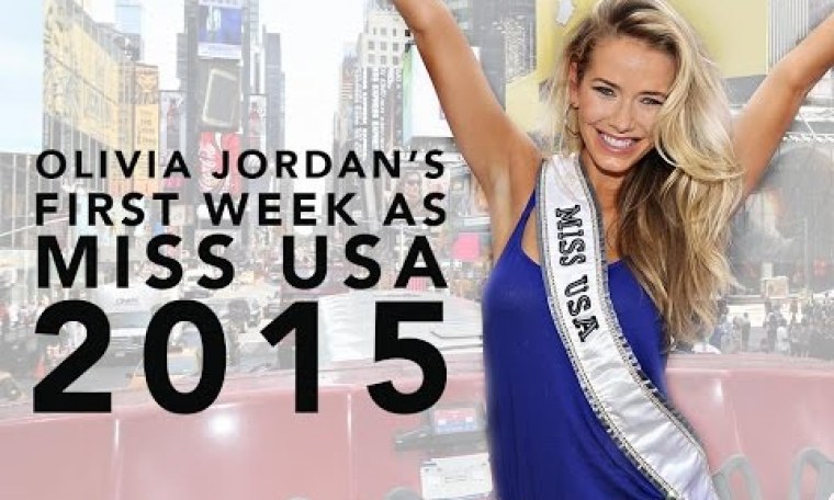 Olivia Jordan’s First Week as Miss USA 2015 Olivia Jordan’s First Week as Miss USA 2015