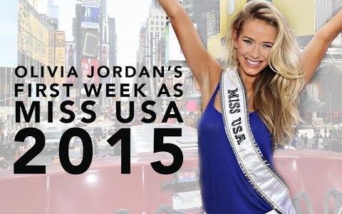 Olivia Jordan’s First Week as Miss USA 2015 Olivia Jordan’s First Week as Miss USA 2015